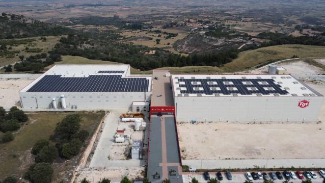 Planta del fabricante y comercializador de quesos Grupo TGT en Torija (Guadalajara)
