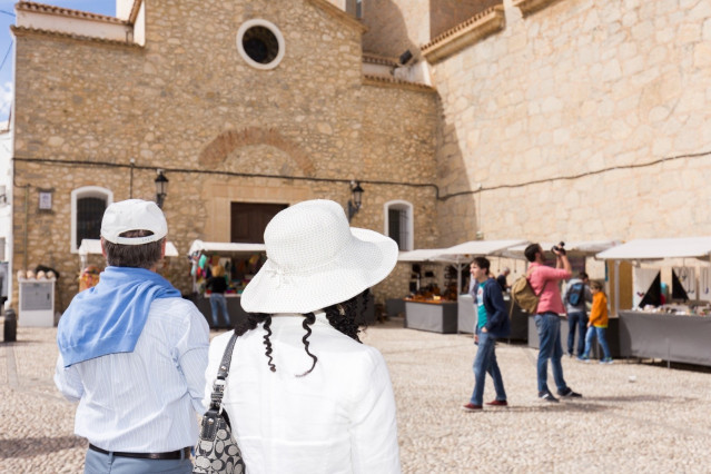 Imagen de turistas en la Comunitat Valenciana.