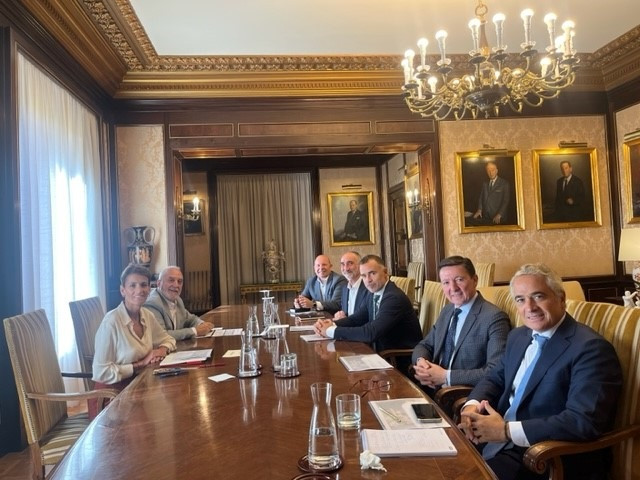 La Presidenta Chivite se reúne con representantes del Centro Nacional de Tecnología y Seguridad Alimentaria (CNTA) y el Centro Tecnológico Alimentario (CTIC-CITA)