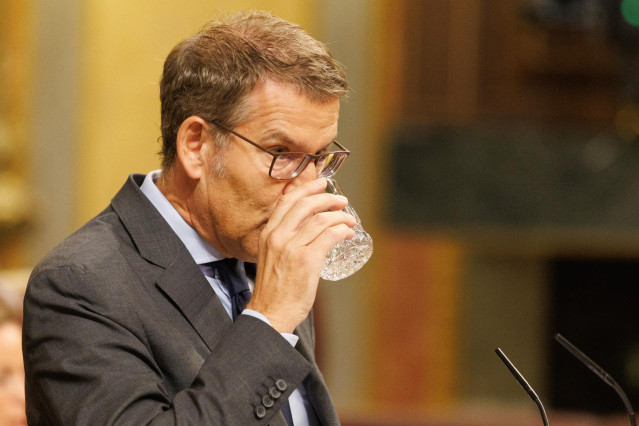 El líder del PP y candidato a la Presidencia del Gobierno, Alberto Núñez Feijóo