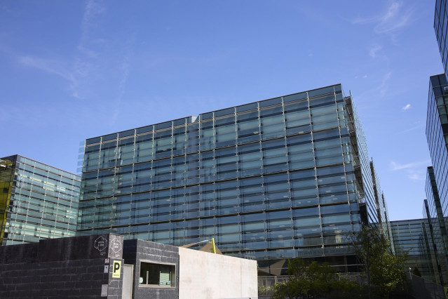 Archivo - Edificio de la sede de Ezentis en Madrid, a 2 de septiembre de 2022, en Madrid (España).