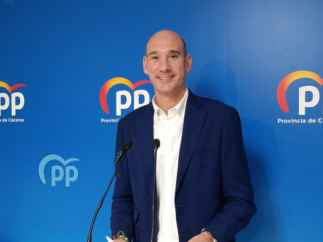 El portavoz del PP en Extremadura, José Ángel Sánchez Juliá