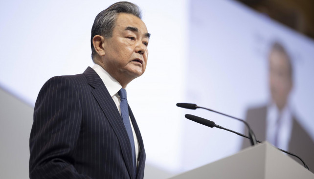 EuropaPress 5435354 ministro exteriores china wang yi