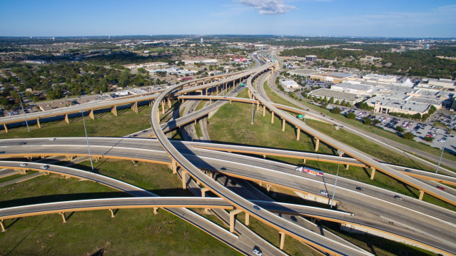 Archivo - Autopista NTE en Texas de Ferrovial