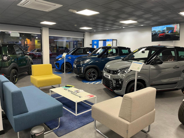 Ligier renueva la imagen de su red comercial en España en su apuesta por cinco puntos en cuota de mercado.