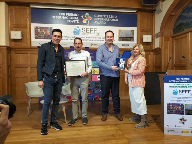 Entrega del Premio Covite a representantes de SEFF