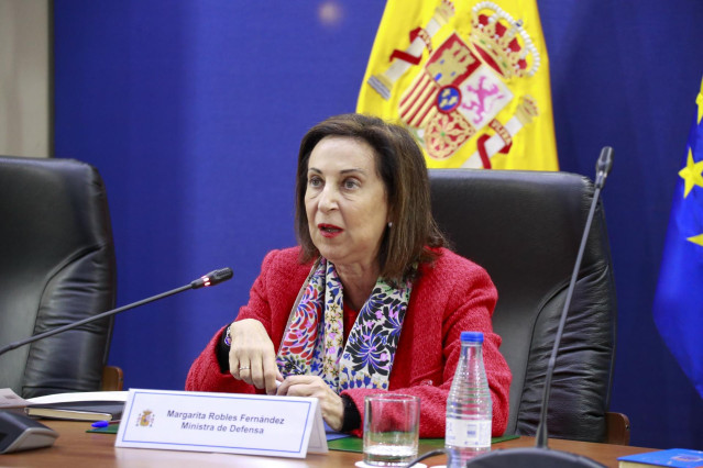 La ministra de Defensa en funciones, Margarita Robles.