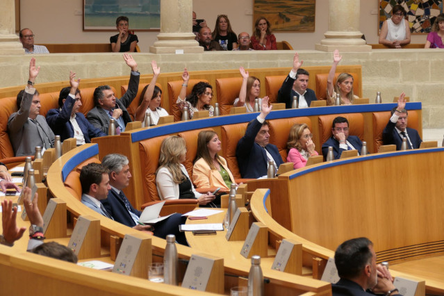 Archivo - Pleno parlamento de la rioja
