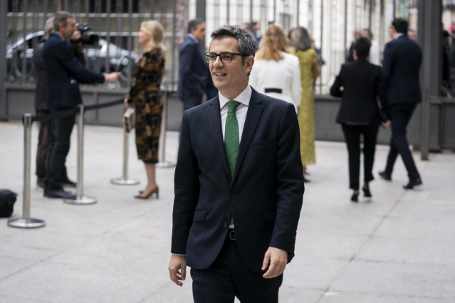 El ministro de la Presidencia, Relaciones con las Cortes y Memoria Democrática en funciones, Félix Bolaños