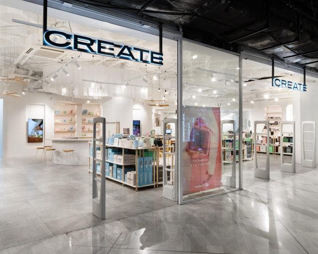 Tienda física de Create en España