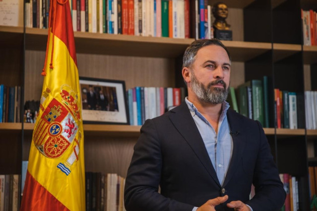Archivo - El presidente de Vox, Santiago Abascal