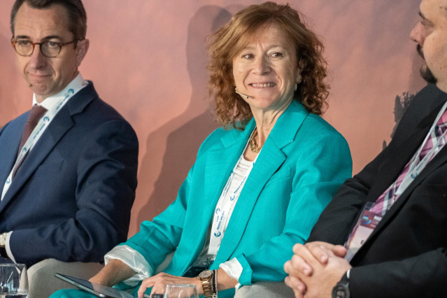 Archivo - La subgobernadora del Banco de España, Margarita Delgado, participa en una mesa redonda del evento Madrid AML/VFT Conference, a 30 de junio de 2023, en Madrid (España). El encuentro cuenta con una mesa redonda que trata, entre otros temas, las p
