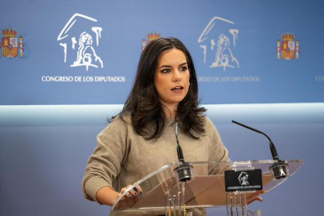 La portavoz de VOX en el Congreso de los Diputados, Pepa Millán