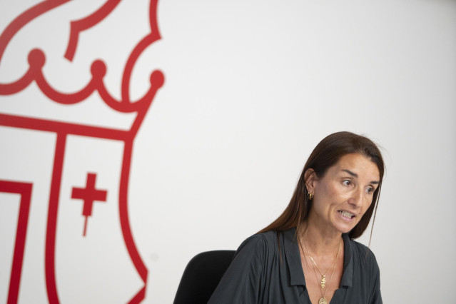 Archivo - La consellera de Hacienda, Economía y Administración Pública y portavoz del Consell, Ruth Merino, informa de los asuntos tratados en la reunión del Pleno del Consell
