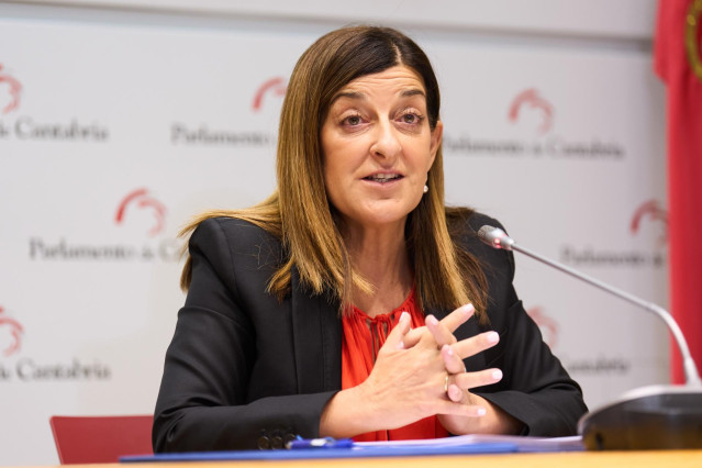 La presidenta de Cantabria, María José Sáenz de Buruaga.- Archivo