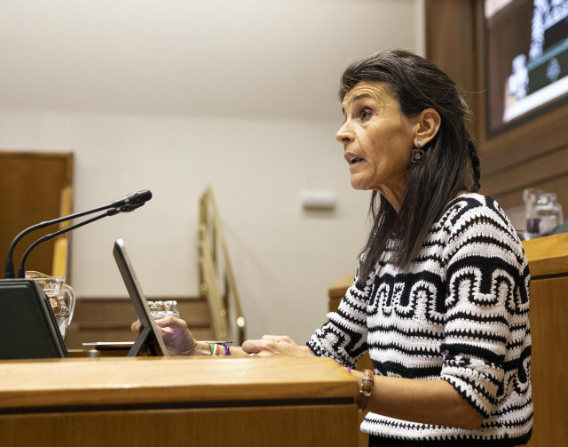 La consejera de Igualdad, Justicia y Políticas Sociales, Nerea Melgosa