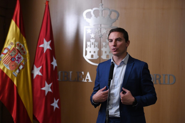 El secretario general del PSOE-Madrid, Juan Lobato,