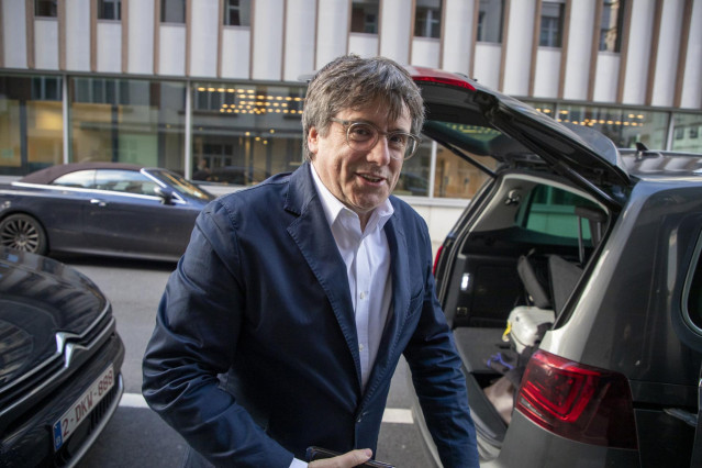El expresidente de la Generalitat Carles Puigdemont