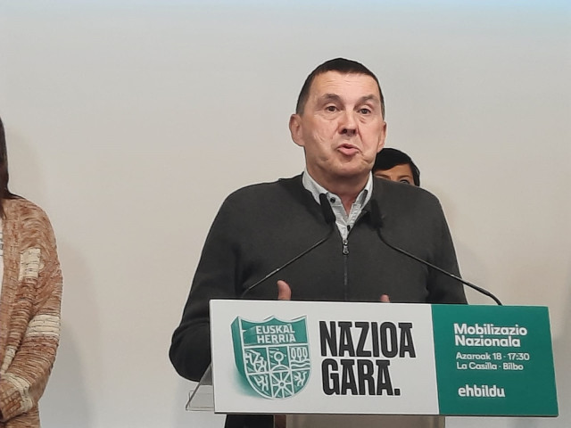 Arnaldo Otegi, coordinador general de EH Bildu