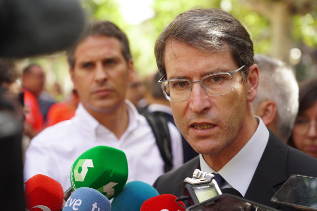 Archivo - El presidente de La Rioja, Gonzalo Capellán