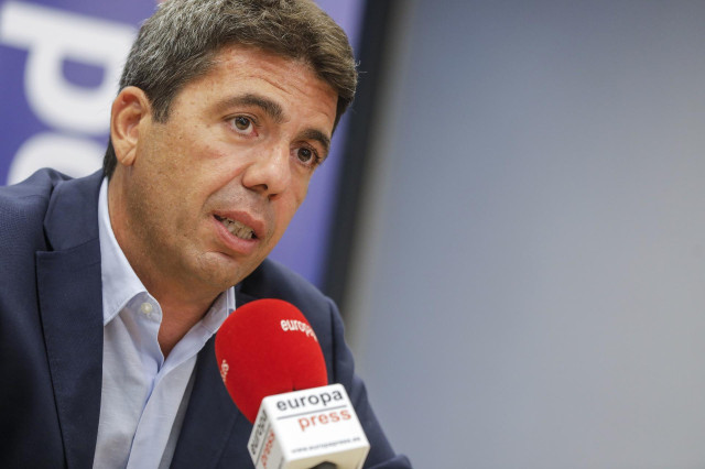 Archivo - El presidente de la Generalitat, Carlos Mazón, en imagen de archivo