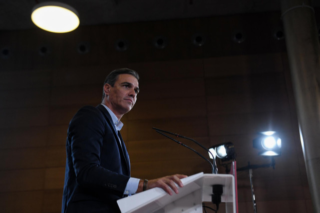 Archivo - El secretario general del PSOE y presidente del Gobierno, Pedro Sánchez, interviene en un acto de la campaña 'El Gobierno de la Gente', en el Palacio de Congresos, a 15 de septiembre de 2022, en Toledo, Castilla-La Mancha (España).