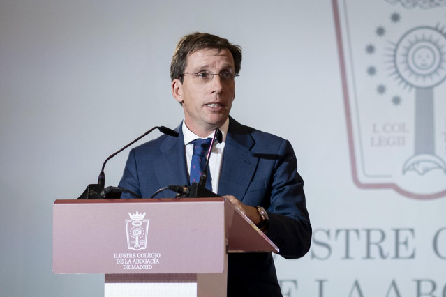 El alcalde de Madrid, José Luis Martínez-Almeida