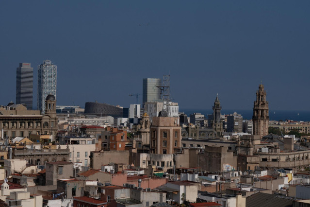 Vista panorámica de Barcelona