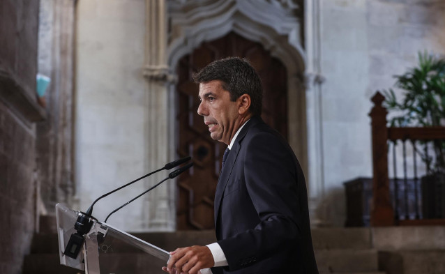 Archivo - El presidente de la Generalitat, Carlos Mazón