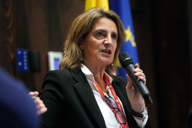 La vicepresidenta tercera y ministra para la Transición Ecológica y el Reto Demográfico en funciones, Teresa Ribera, participa en Málaga en el congreso del Partido Socialista Europeo (PES)