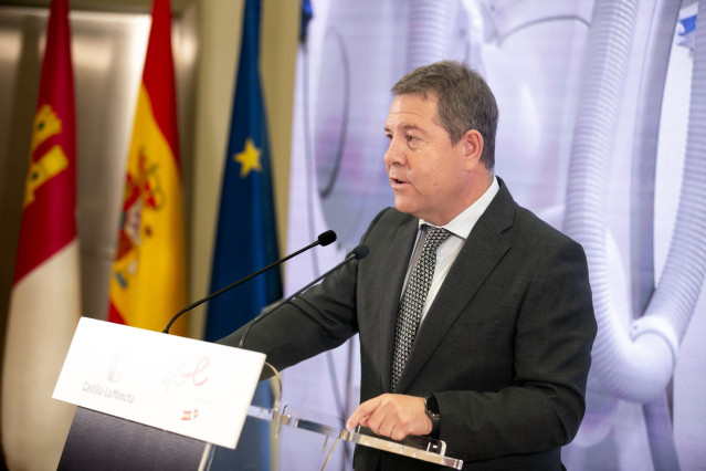El presidente de Castilla-La Mancha, Emiliano García-Page