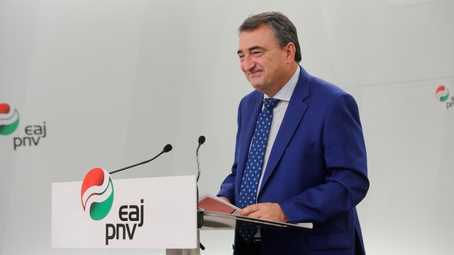 El portavoz del PNV en el Congreso de los Diputado, Aitor Esteban.