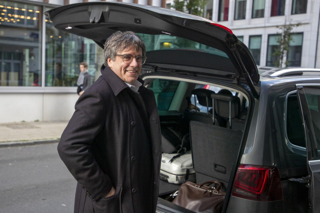 El expresidente de la Generalitat Carles Puigdemont, uno de los beneficiados por la Ley de Amnistía