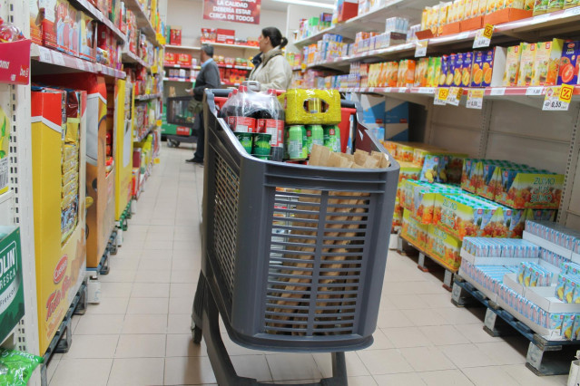 Archivo - USO, ante el dato de la inflación en octubre, pide que la clase política 
