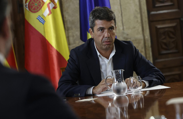 Archivo - El presidente de la Generalitat Valenciana, Carlos Mazón, en una imagen de archivo