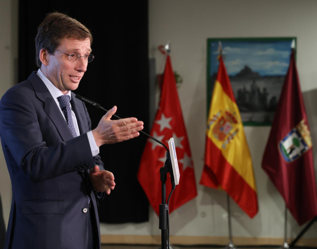 El alcalde de Madrid, José Luis Martínez-Almeida, preside el acto conmemorativo del 80º aniversario del Centro de Acogida San Isidro
