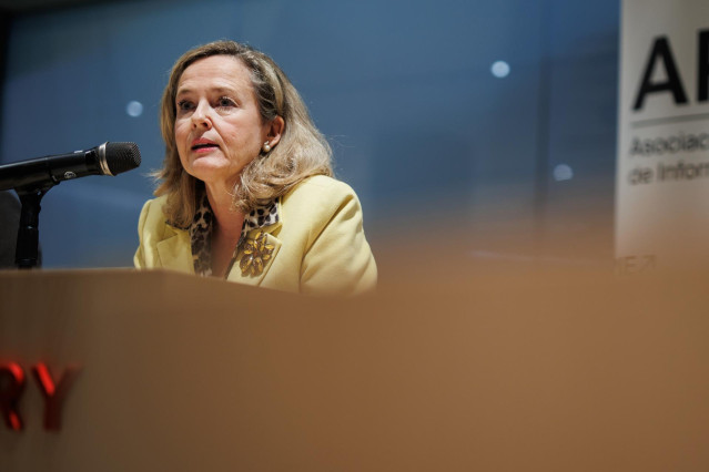 La vicepresidenta primera y ministra de Asuntos Económicos y Transformación Digital en funciones, Nadia Calviño