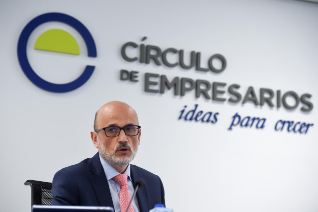 Archivo - El presidente del Círculo de Empresarios, Manuel Pérez-Sala, a 11 de noviembre de 2021, en Madrid, (España).