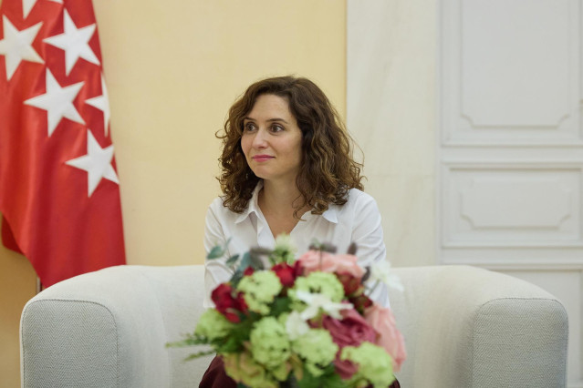 La presidenta de la Comunidad de Madrid, Isabel Díaz Ayuso. Archivo.