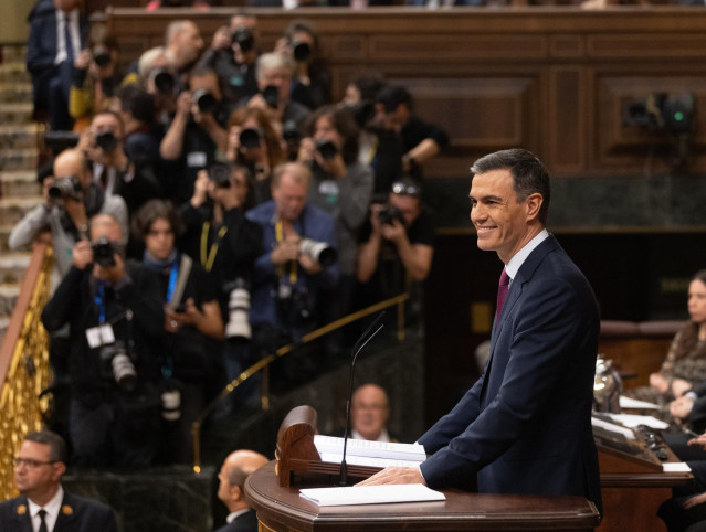 El presidente del Gobierno en funciones y candidato a la reelección, Pedro Sánchez