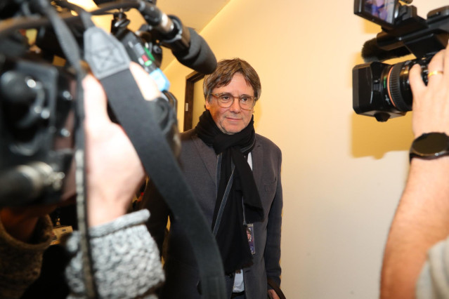 El expresidente de la Generalitat, Carles Puigdemont