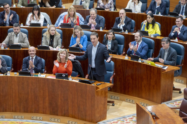 El secretario general del PSOE-Madrid, Juan Lobato. Archivo.