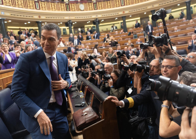 El presidente del Gobierno en funciones y candidato a la reelección, Pedro Sánchez