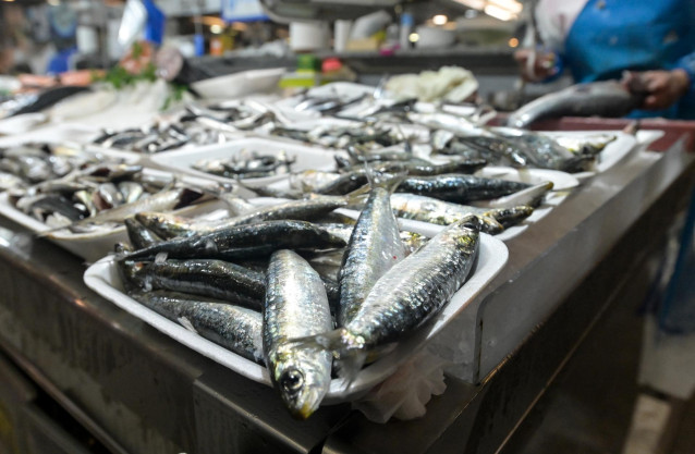 Archivo - Sardinas en las pescaderías