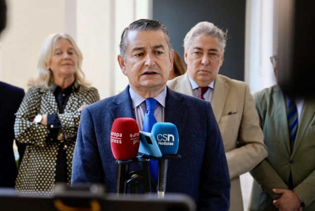 El consejero de Presidencia, Interior, Diálogo Social y Simplificación Administrativa, Antonio Sanz, este viernes