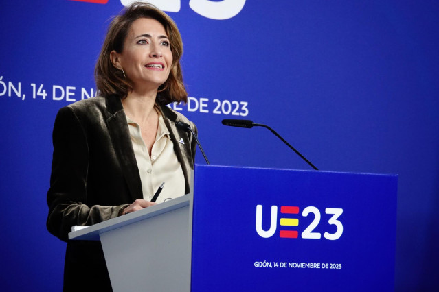 La ministra de Transportes, Movilidad y Agenda Urbana en funciones, Raquel Sánchez.
