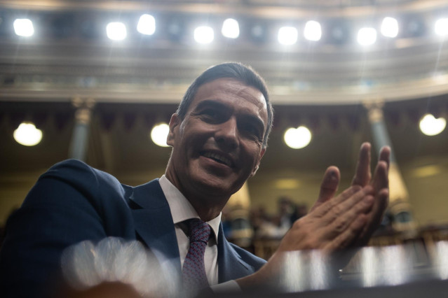 El recién nombrado presidente del Gobierno, Pedro Sánchez,