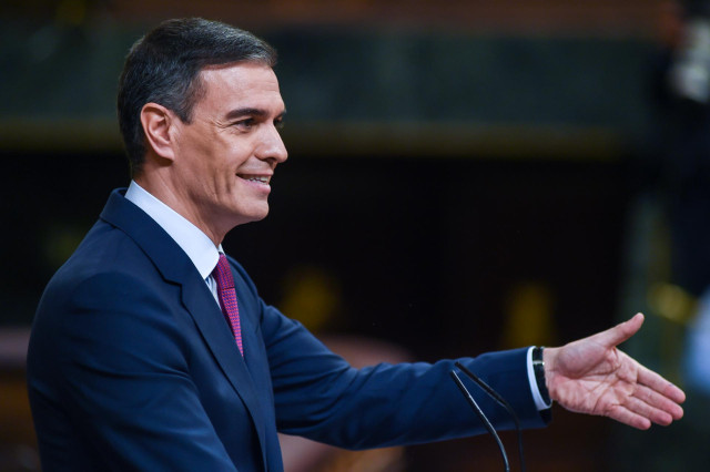 El presidente del Gobierno, Pedro Sánchez