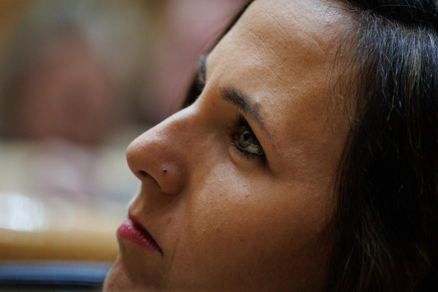 La secretaria general de Podemos, Ione Belarra.