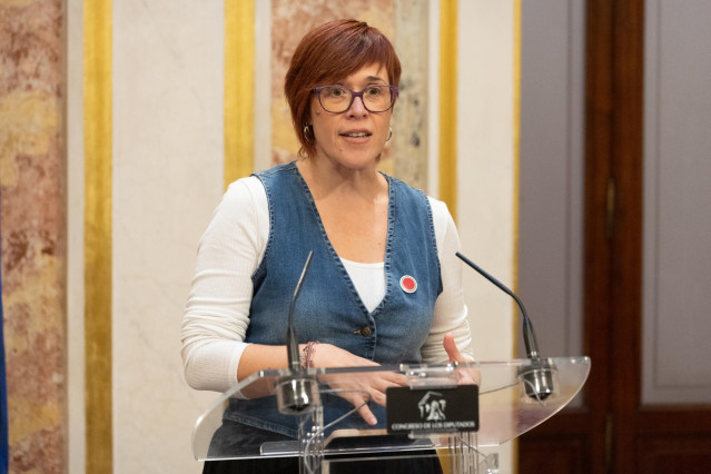 La secretaria general de Més, portavoz adjunta de Sumar en el Congreso y coportavoz de Compromís, Àgueda Micó